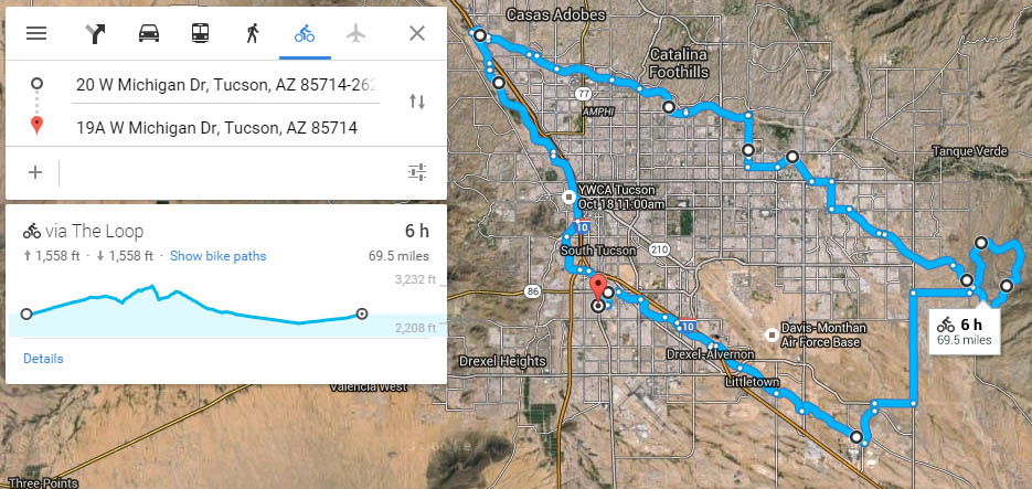 Sun Tour of Saguaro National Park East